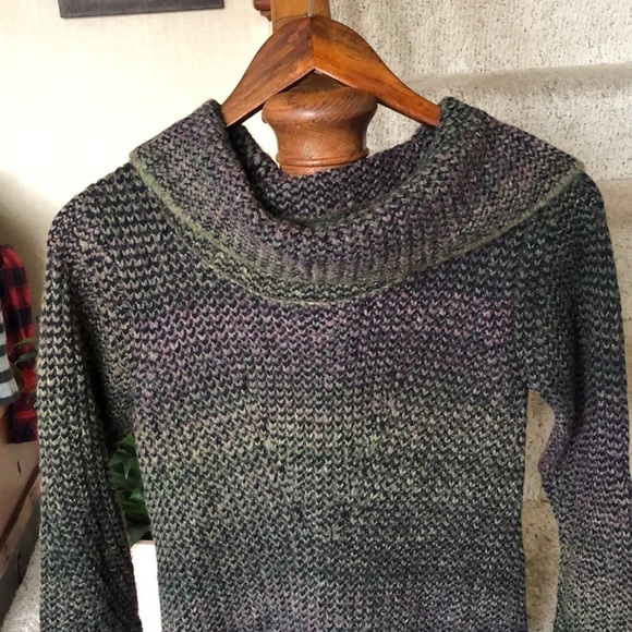 Prana Wool Hunter Tunic Sweater Dark Plum - Picture 4 of 9